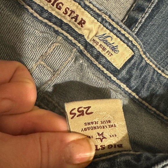 Women’s Big Star Maddie bootcut jeans size 25 Short - mid Rise Fit - Picture 3 of 10